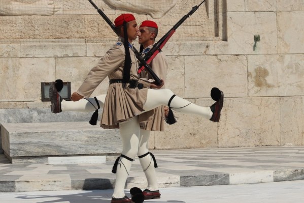 Wisseling wacht ballet